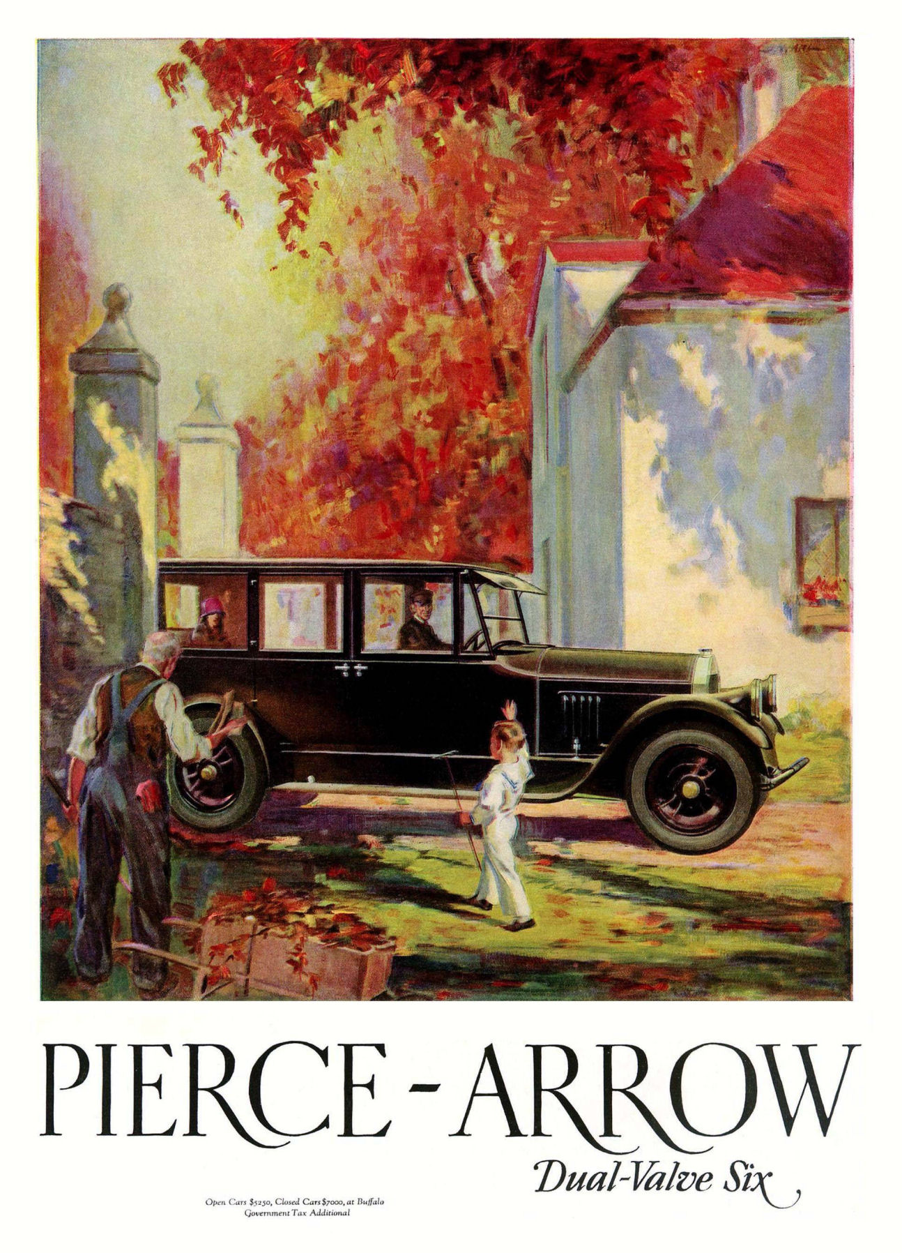 1926 Pierce-Arrow Auto Advertising